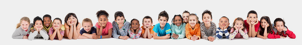 group of smiling children